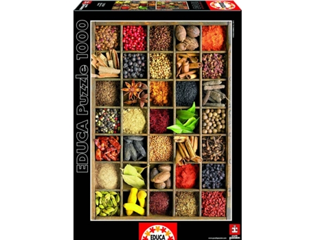 Puzzle  Especiarias (1000 Peças)