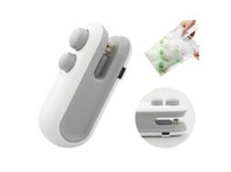 Mini Seladora Térmica Portátil Para Selar Sacos De Lanches, Recarregável, Para Uso Doméstico.