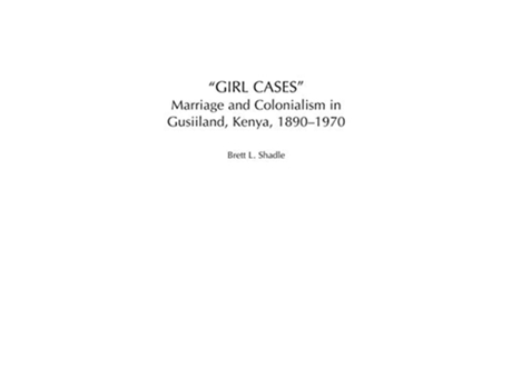 Livro Girl Cases de Brett L Shadle (Inglês - Capa Dura)