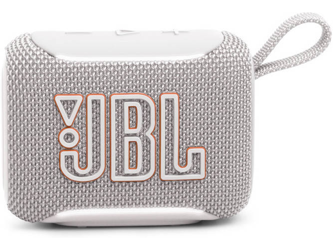 Coluna Bluetooth JBL Go 5 (4.8 W RMS - Autonomia: Até 10h - Branco)