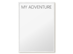 Magnetic Wall Board My Adventure For The Office Espelharte (50x70 Cm)