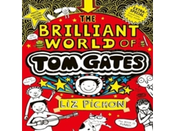 Livro The Brilliant World of Tom Gates de Liz Pichon (Inglês)