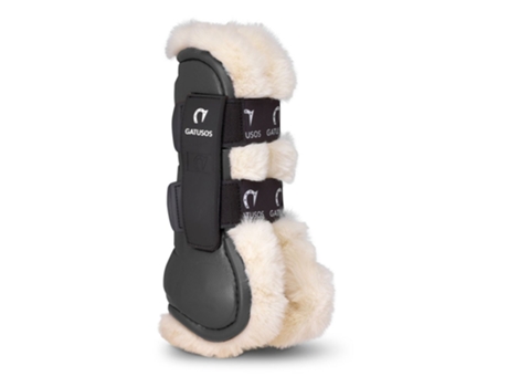 Botas de Tendão Frontais Shearling Deluxe Pretogatusos