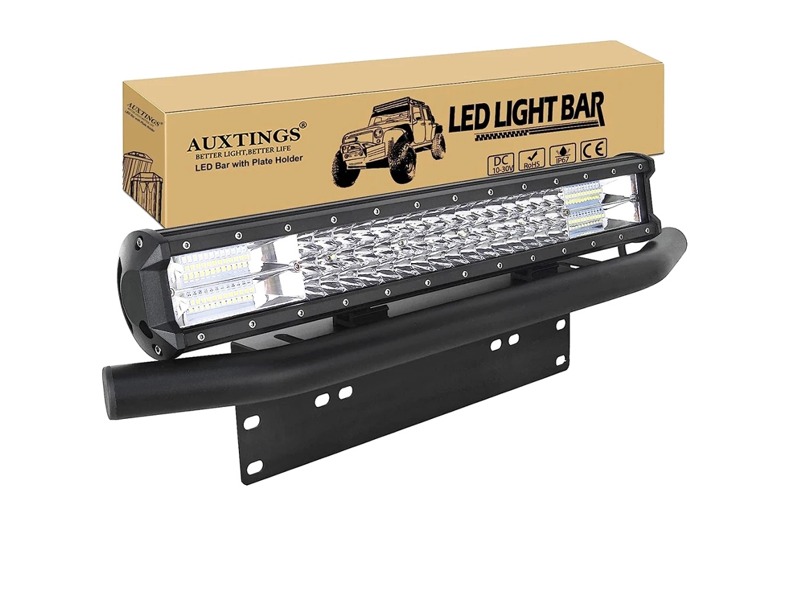 Barra De Luz Led, Alta Brilho 288w 324w, Alumã­nio Fundido Durã¡vel, Impermeã¡vel Ip67,suporte De 20in Sem Fio Oem