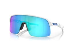 Sutro Lite Matte White C Prizm Sapphire Oakley