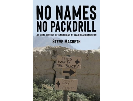 Livro No Names No Packdrill de Steve MacBeth (Inglês)