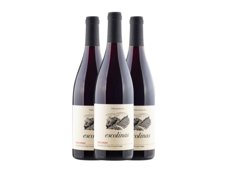 Vinho ESCOLINAS Mezcla Canguesa Vino de Calidad de Cangas (0.75 L - 3 Unidades)