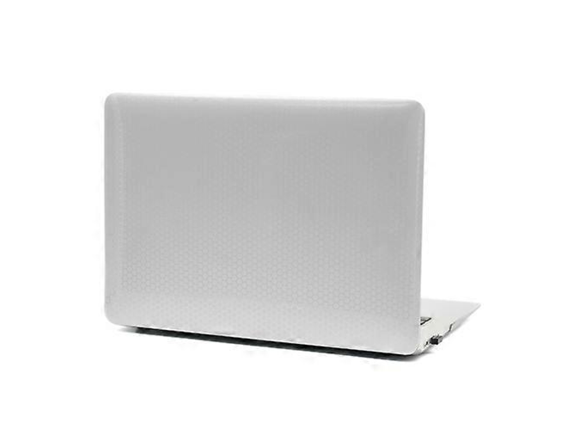 Capa Protetora De Plástico Tipo Colmeia Para Laptop Para Macbook Air 13,3 Polegadas A1932 / A2179 / A2337 Aquaforge (transparente)