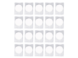 20 Toalhas de Rosto Descartáveis, Grossas e Absorventes, Ideais para Casa e Viagens