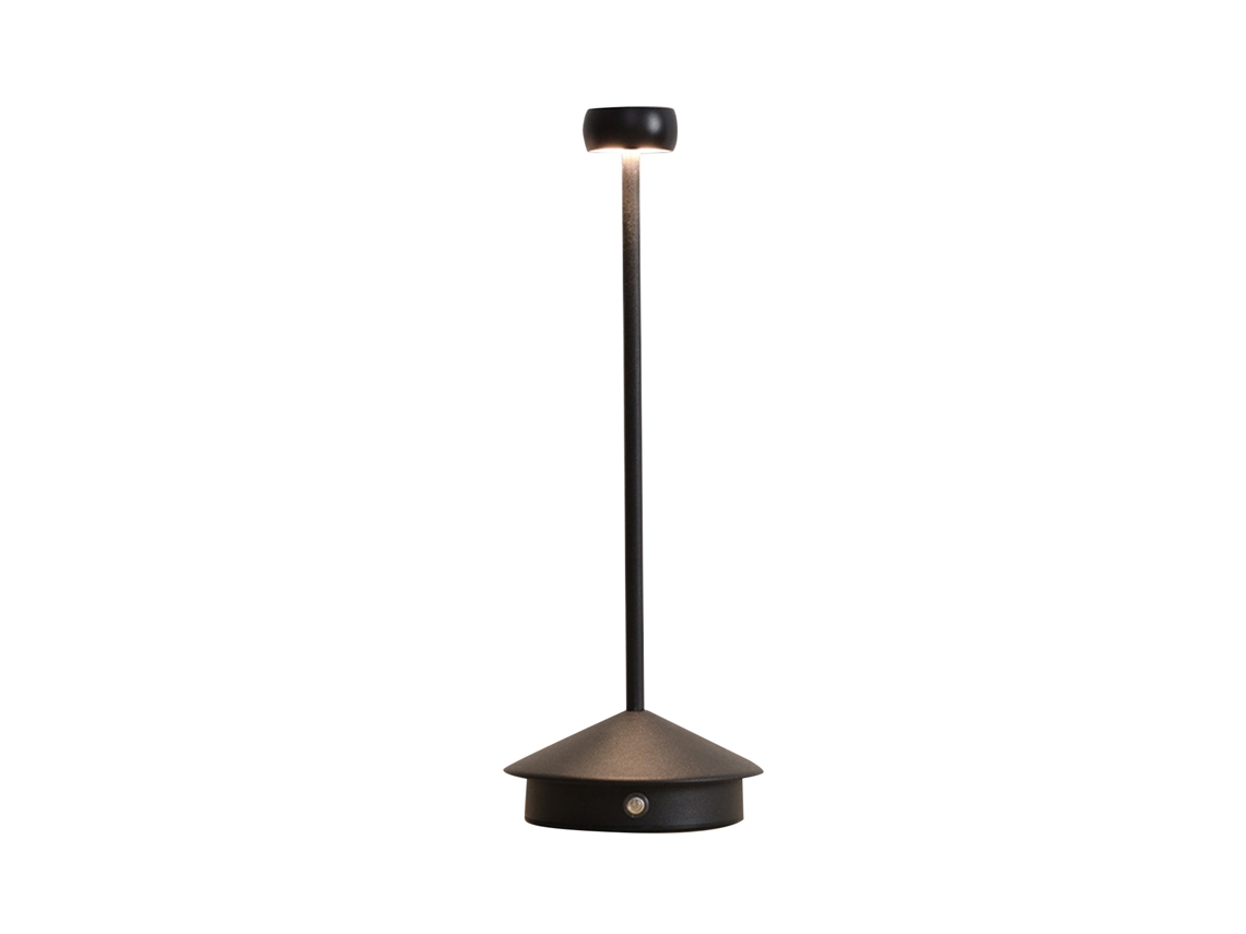 2026 lâmpada de Mesa Led Cogumelo Portátil Recarregável com Interruptor Táctil Regulável e 3 Cores para Restaurante e Quarto