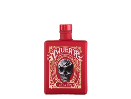 Gin Coca Leaf Red Limited Edition Cl.70 AMUERTE