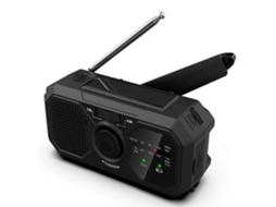 Rádio Meteorológico Am Fm Multifuncional Sy 366 Com Manivela Solar, Banco De Energia De Emergência De 1200 Mah, Alerta Sos Olysi Shop