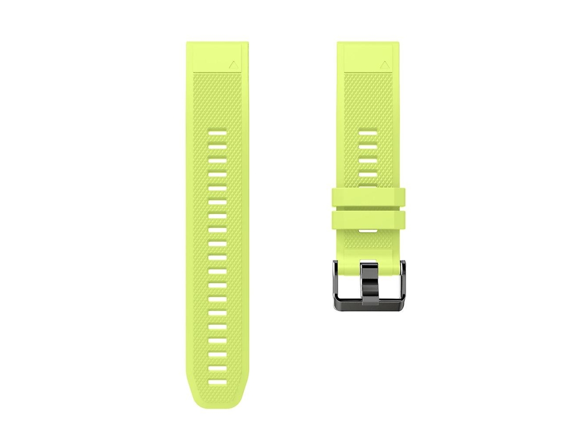 Pulseira de silicone de substituição para relógio inteligente Garmin Fenix ​​​​​​5 Ly Ebike