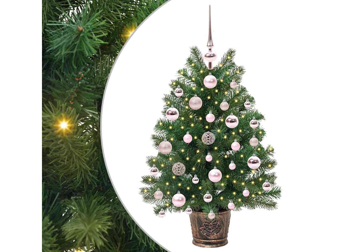 Árvore Artificial Vidaxl Verde Plástico (75 Cm)