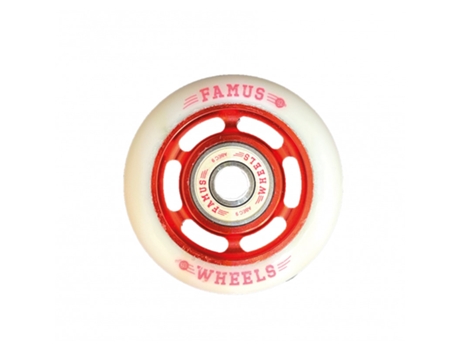 Conjunto de 4 Rodas de Rolos FAMUS WHEELS 92A
