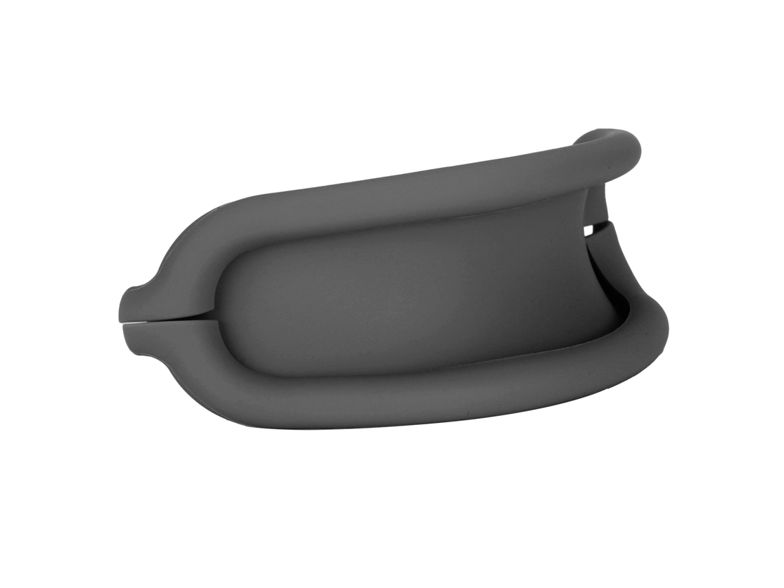 Aetheria capa de Banda Lavável Macia Silicone Protetora para Fones Ios Earbuds Max Preto