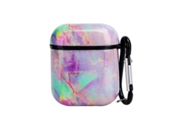 Capa Protetora Mali de ABS com Buckle para Fone de Ouvido Ios Earbuds 1/2