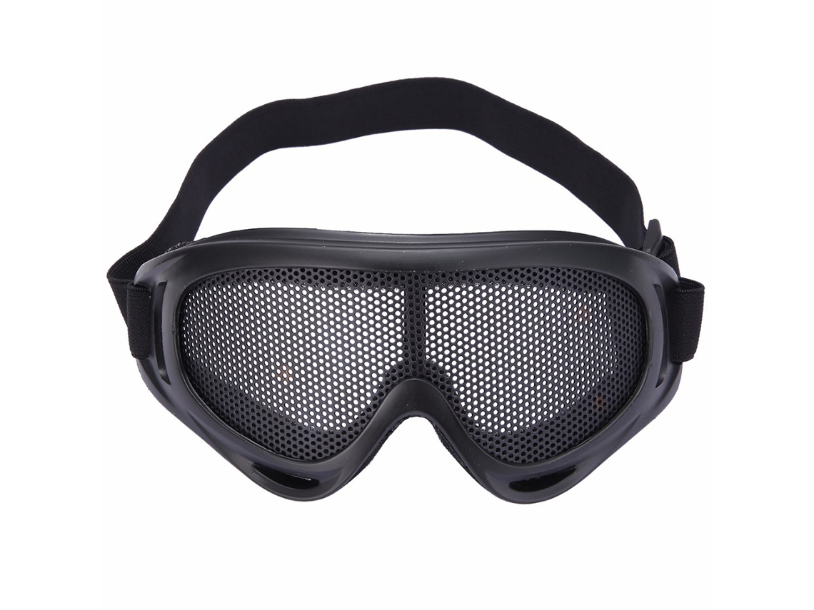Gafas de Segurança Anti névoa Mesh X400 para Motocicleta com Cinta de Cabeça S/MARCA