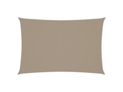 Toldo vela VIDAXL Taupe (200 x 400 cm)