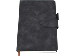 Caderno A5, 360 Páginas, Capa Dura Em Couro Sintético, Com Porta, Caneta, Para Escritório, Escola, Casa, Negócios, Escrita E Anotações