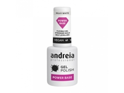 Power Base Verniz Gel Milky White 10.5Ml ANDREIA
