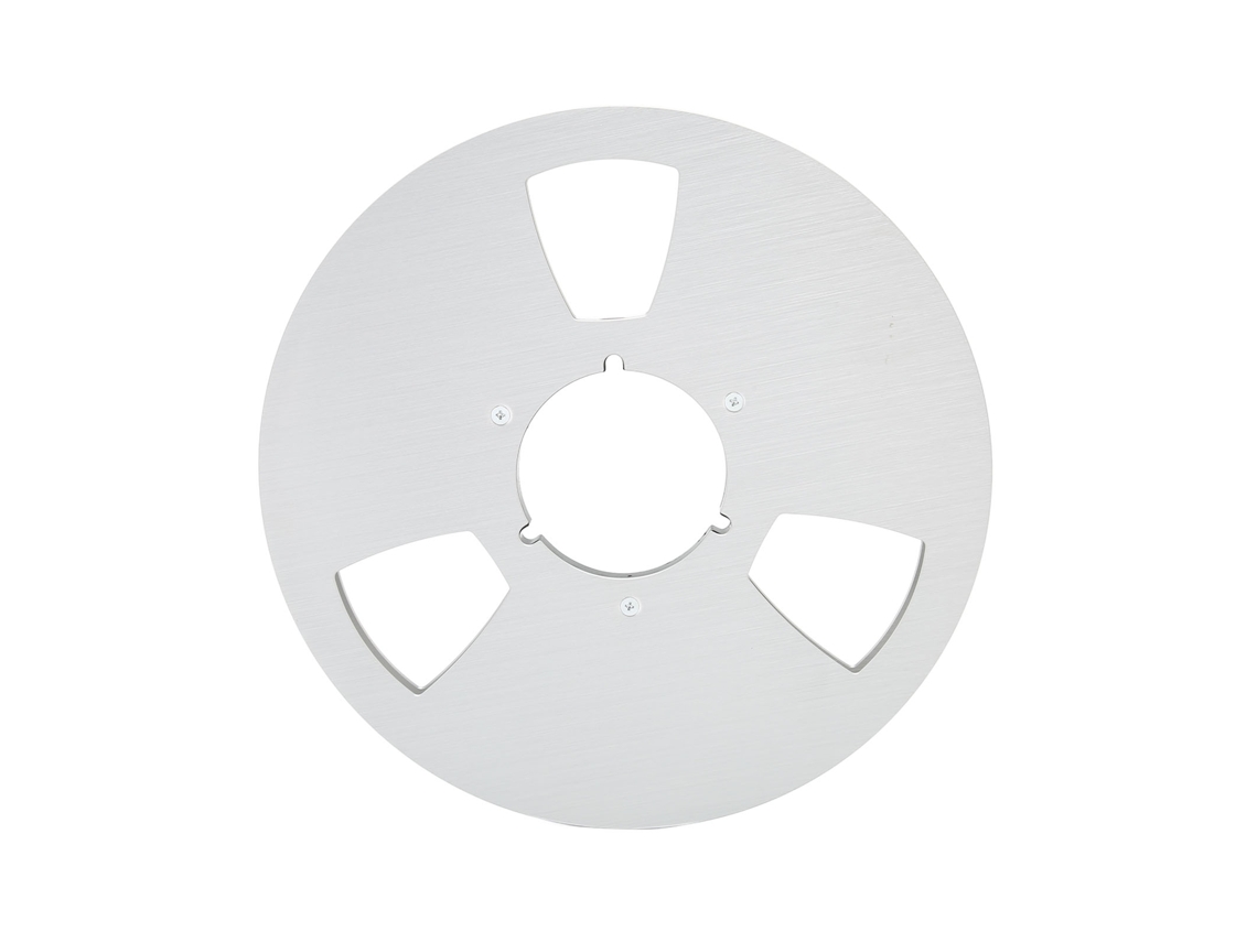 Bobina Vazia De Fita 10 Polegadas Para Ampex Grand Master 456 Fita De 1/4 Polegada Prata