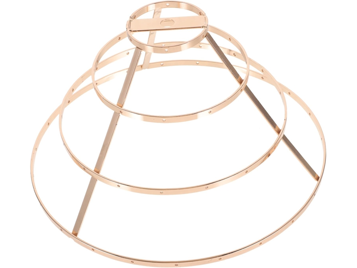Estrutura Metálica Para Luminárias Diy, Suporte Leve Com Bordas Lisas, Resistente À Deformação, Para