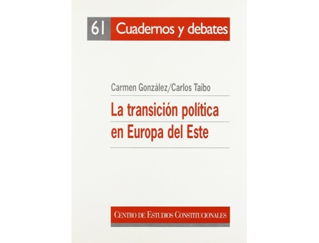 Livro Transicion Politica En Europa Del Este de Carmen Et Al Gonzalez (Espanhol)