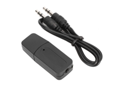 Adaptador receptor de áudio sem fio Bluetooth 2.1 A2DP, USB 3.5 mm CHABERLU