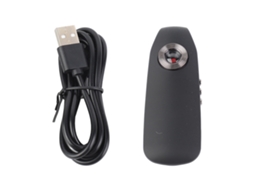 Câmera Hd 1080p Compacta Dash Cam para Moto Bike com Clip de Fixação e Gravação em Loop