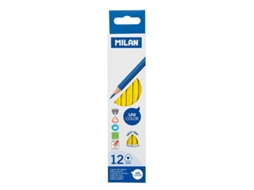 Lápis de Cor Triangulares MILAN Amarelo
