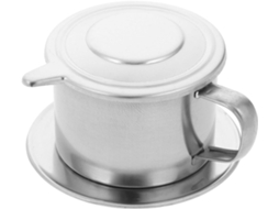 Filtro de Café Vietnamita em Aço Inoxidável, Tradicional, Filtragem Precisa, Cafeteira Robusta para CHABERLU