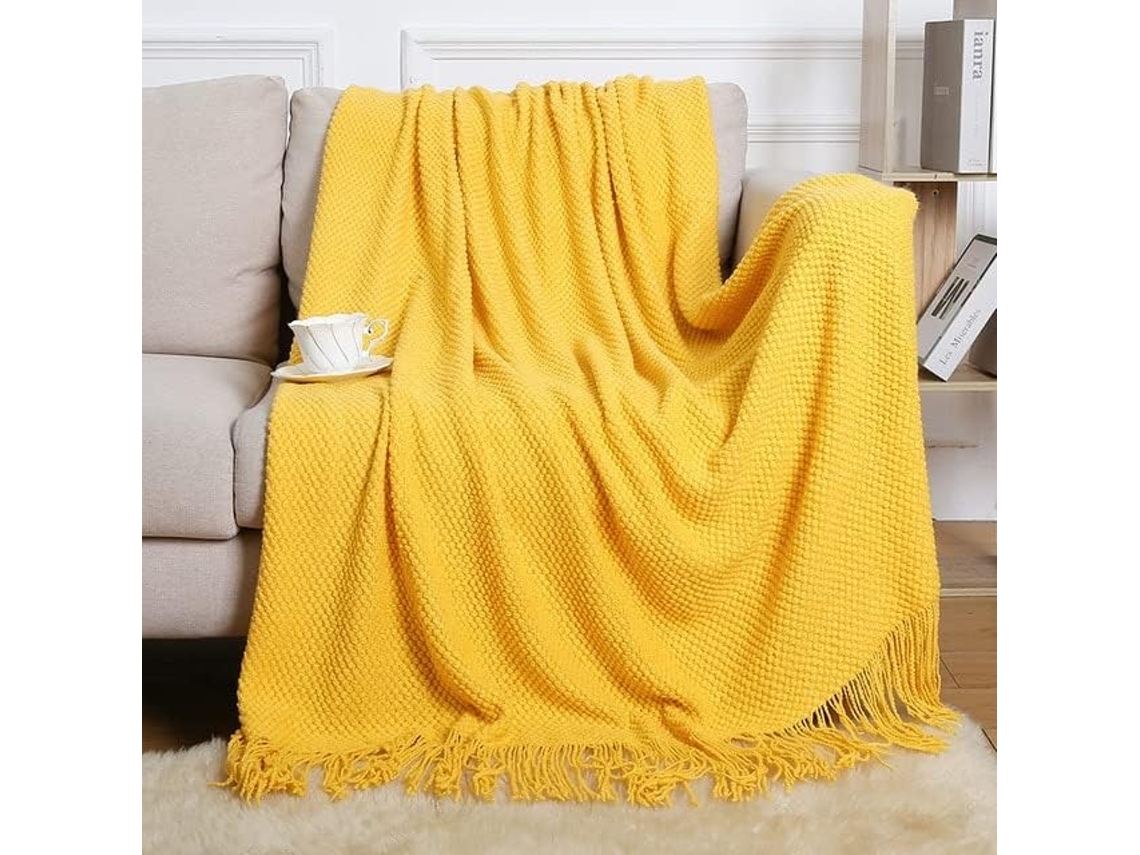 Manta de Sofá Xadrez Waffle Mantou para o Verão Ideal Casa e Escritório Edredom Duplo Fino Cama Perfeito Crian