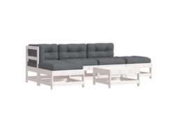Conjunto de Móveis para Banheiro 4 Pcs Carvalho Artesanal MAISON EXCLUSIVE
