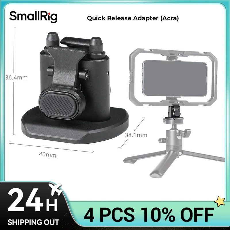 Adaptador De Liberação Rápida H11 (arca) Para Celular, Para Tripé/gimbal/deslizador, Modelo 4609
