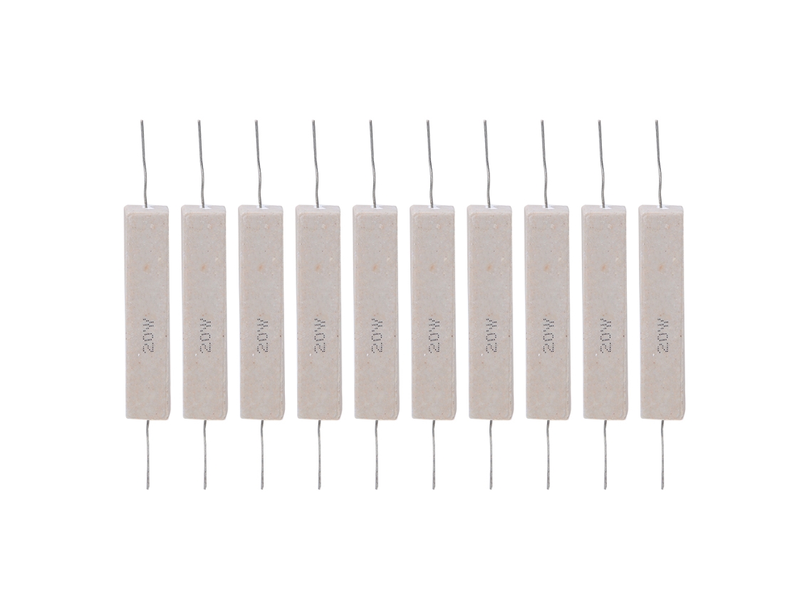 Resistores de Cimento 20w 2kr 10pcs | S/MARCA