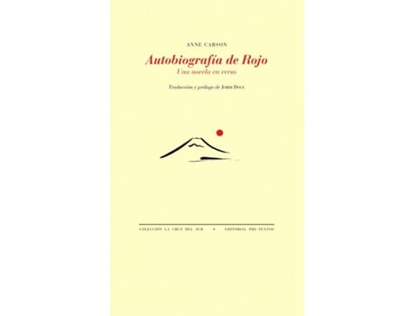 Livro Autobiografía De Rojo de Anne Carson (Espanhol)