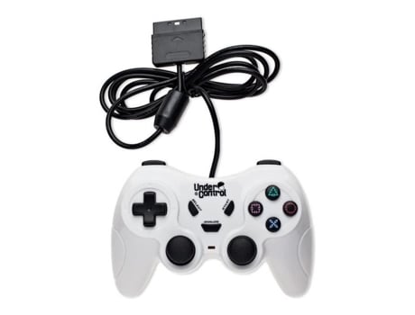 Controlador Ps2 com Fio Branco PROXIMA