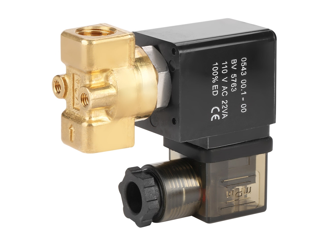 Válvula Solenóide Laxiscreed G¼" 2 Vias Normalmente Fechada Para 0-1.0mpa, 110v