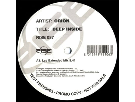 Vinil Deep Inside Rise