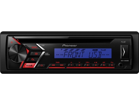 Autorrádio PIONEER DEH-S100UBB — Entrada Aux | USB | 50 W x4