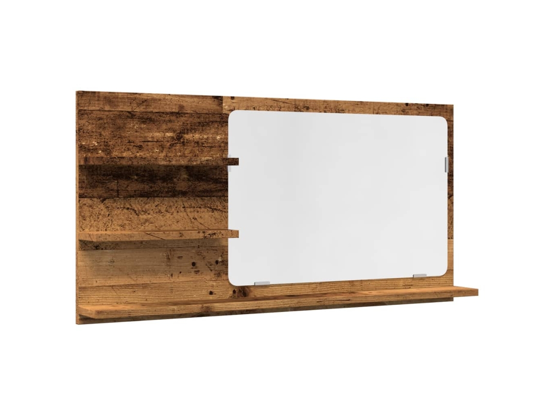 Bathroom Mirror Cabinet, Bathroom Mirror Cabinets Vidaxl Marrom Madeira Processada (n/a)