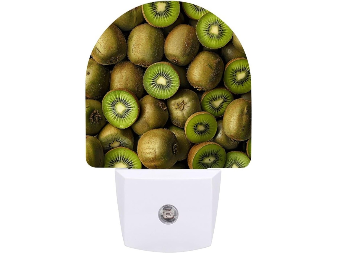 Luminária De Parede Kiwi Quarto, Banheiro, Corredor, Com Sensor De Luz Led Quarto, Banheiro, Cozinha, Corredor