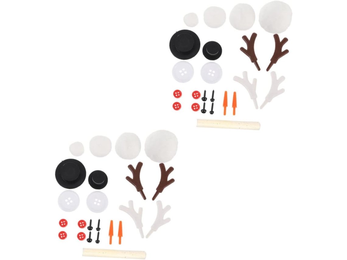 Conjuntos De Brinquedos Para Montar Um Boneco De Natal, Acessórios Decorativos Para Fazer Um Boneco De Neve, Kit De Gokoco