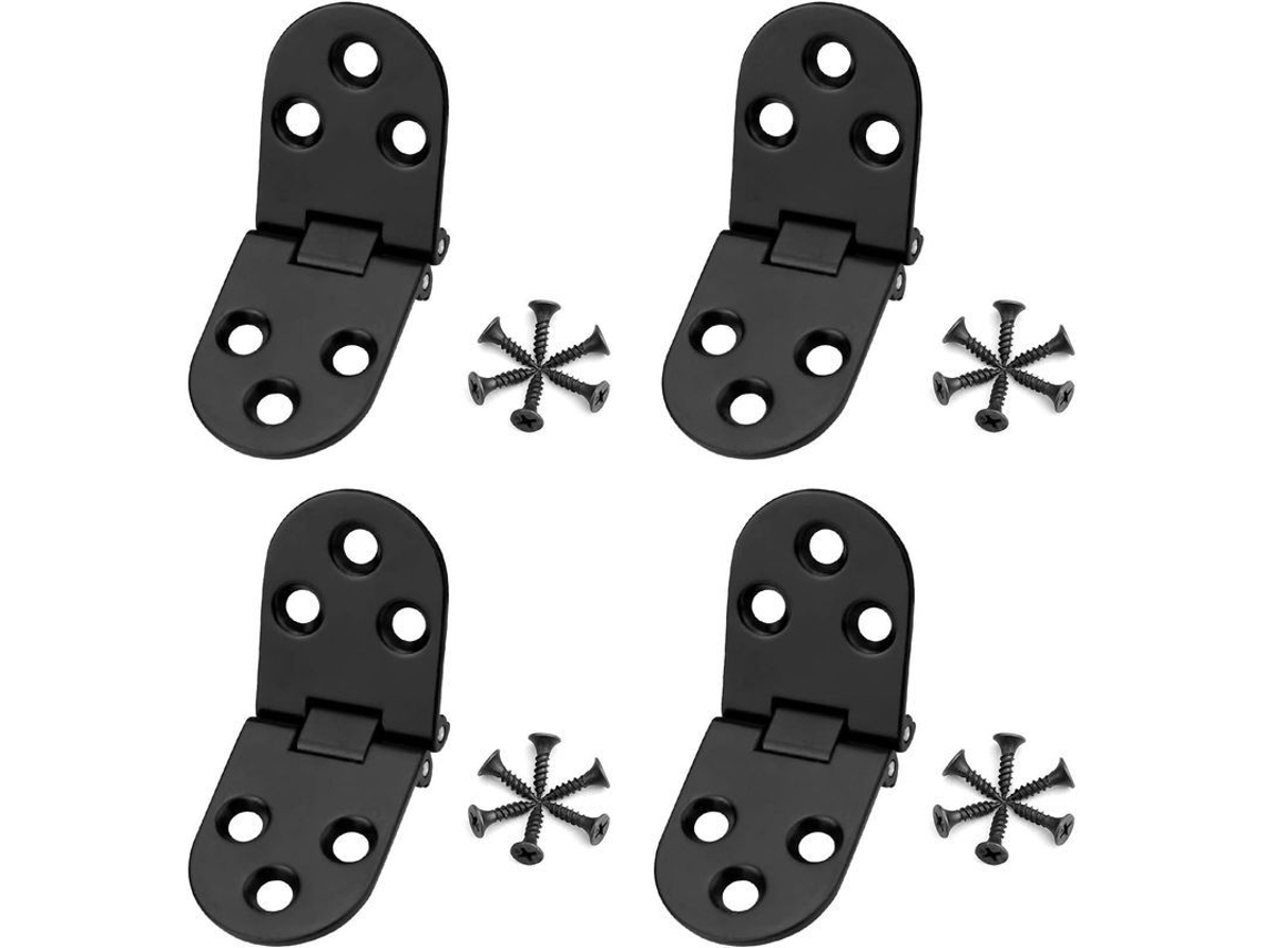 Protetores De Porta Linjou Com Dobradiças De Borda Redonda, Hardware De Móveis Domésticos, Resistente À Corrosão E Durável