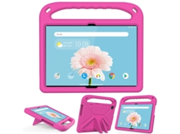 Capa Protetora Halinuia Para Lenovo Tab M10 Fhd Rel Tb‑x605fc / Tb‑x605lc Estojo Eva Portátil Anti‑queda Com Suporte Triangular