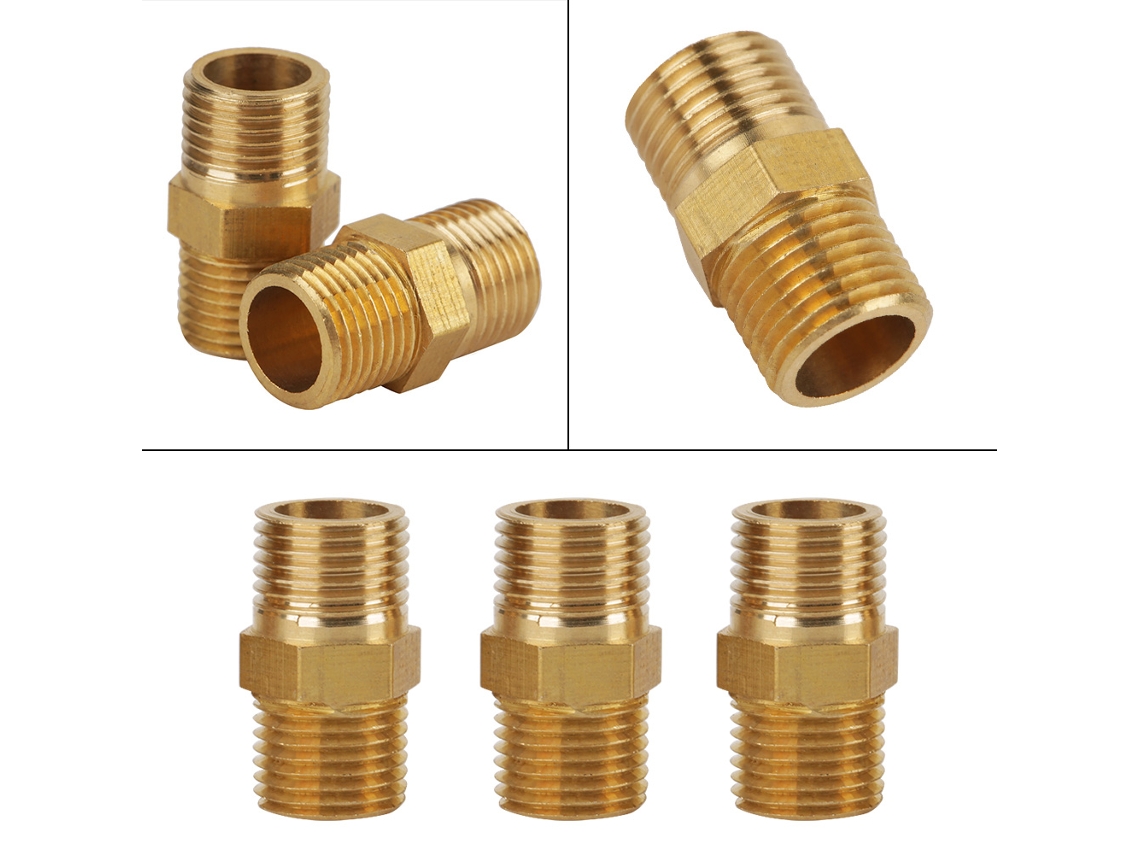 Conector Rosca Externa Latão 1/8 Bsp 20un