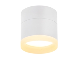Nettlife Foco Led De Superfície Redondo Branco 5 W 3000k, Candeeiro De Teto Moderno Gx53