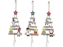 3 Pingentes De Árvore De Natal, Decorações Para Pendurar Em Festas, Lembrancinhas De Festa Olysi Shop