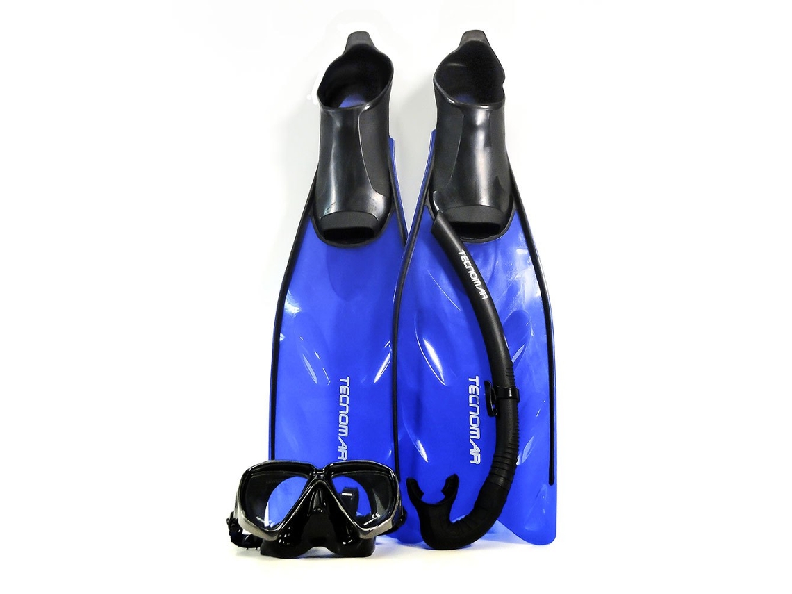 Conjunto de Mergulho Smart Azul Eu 43-44Tecnomar